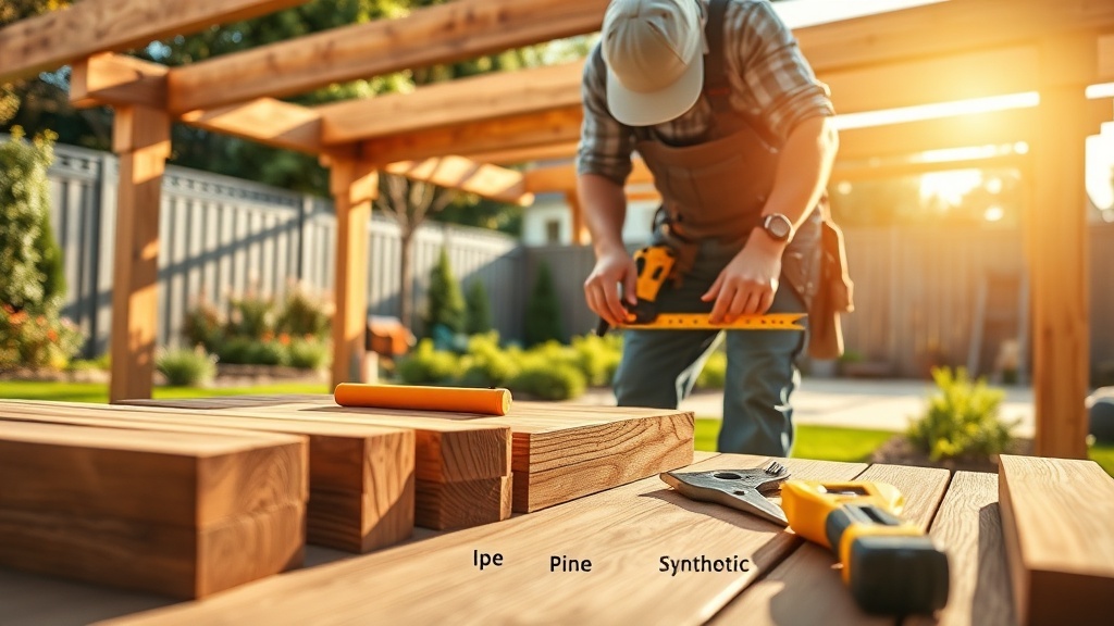 מה משפיע על מחיר למטר של פרגולה מעץ?