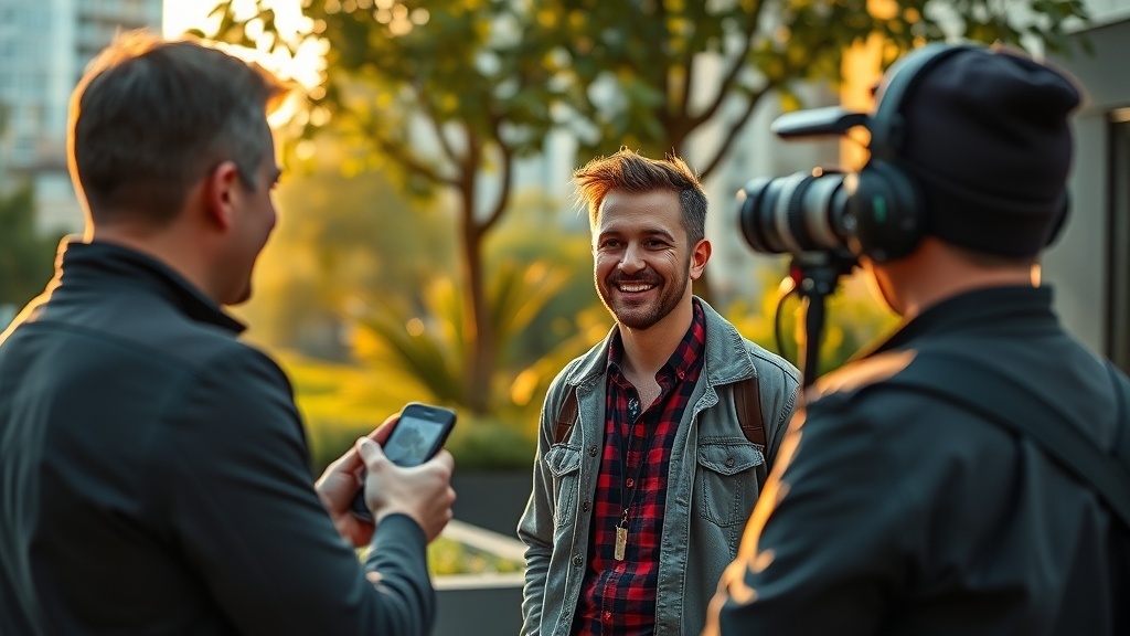 איך נראה תהליך הצילומים לאתרי הכרויות אצל אלכס